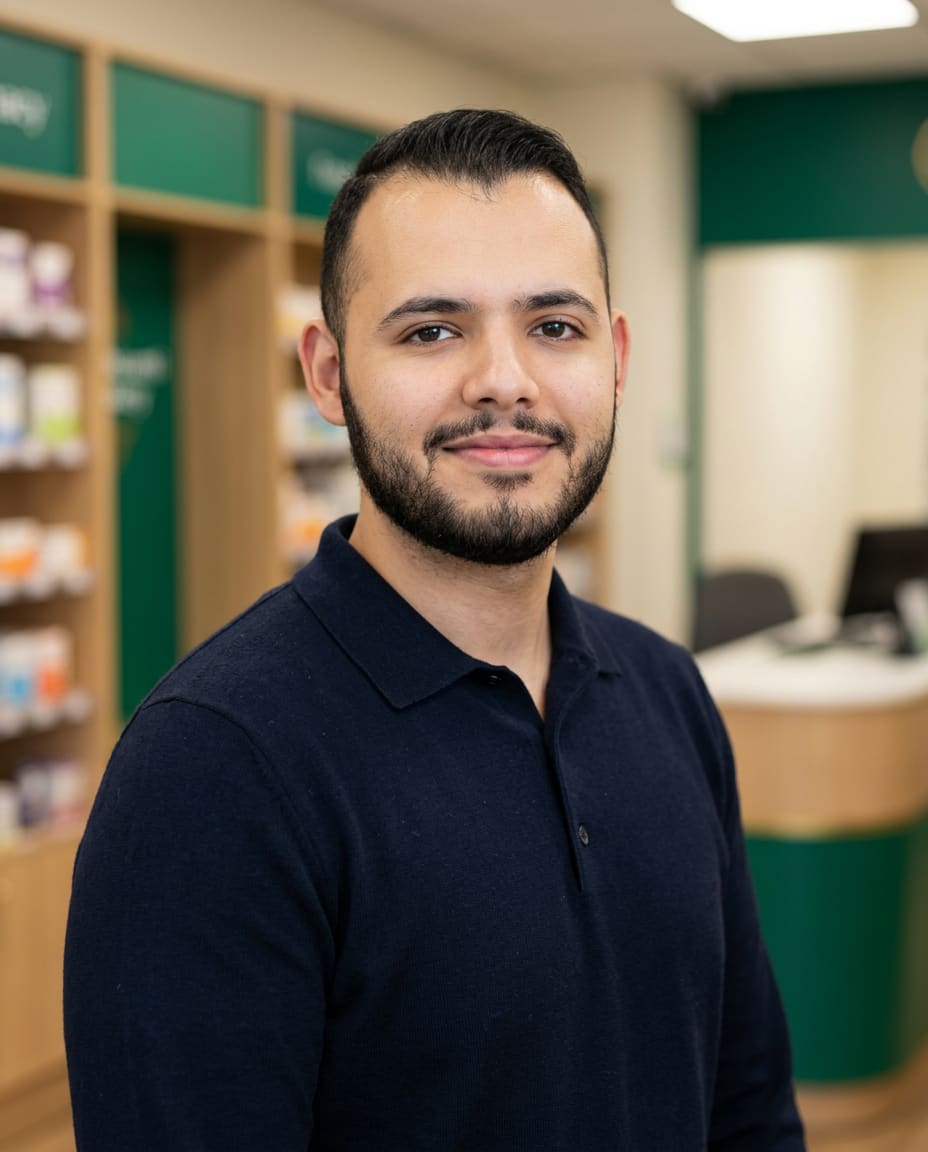 Mustafa Joda, Superintendent Pharmacist