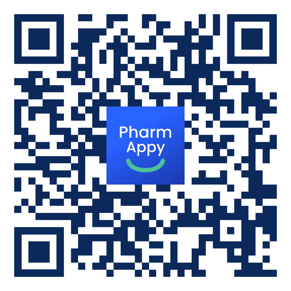 QR code to download The Martin Pharmacy app